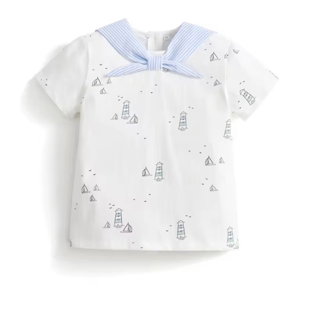 Balloony Nautical Sailor Set – 2-Piece Baby Outfit
